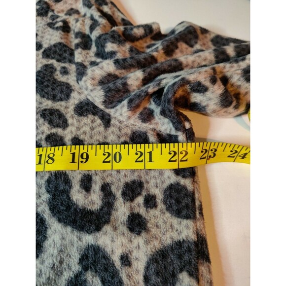 Simply Vera Wang Womens Long‎ Sleeve Pullover Leopard Print Sweater Size XL - Picture 9 of 11